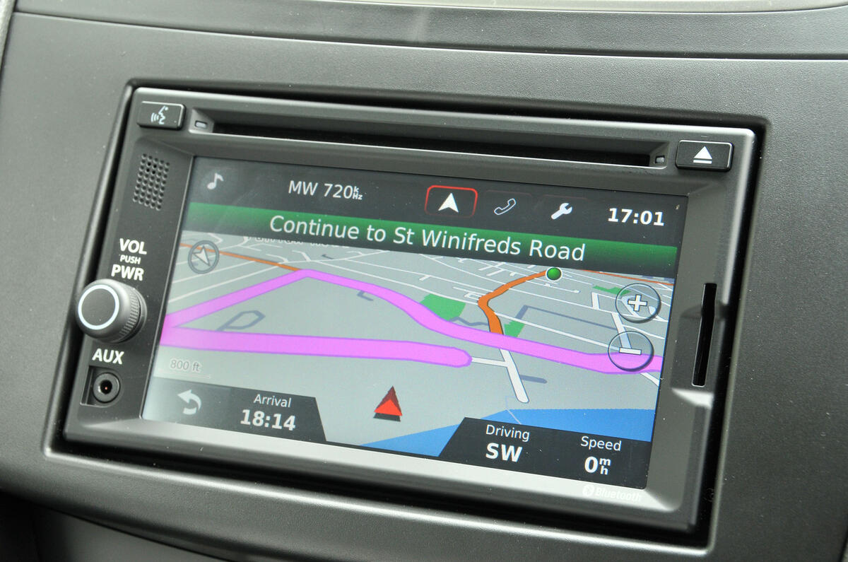 Suzuki Swift infotainment system