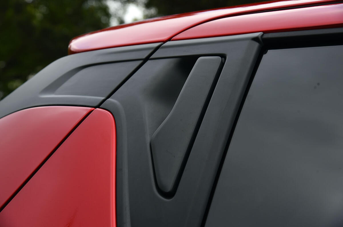 Suzuki Swift rear door handles