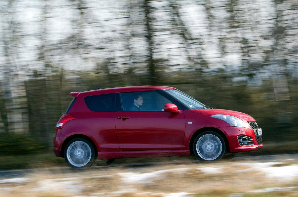 Suzuki Swift Sport side profile