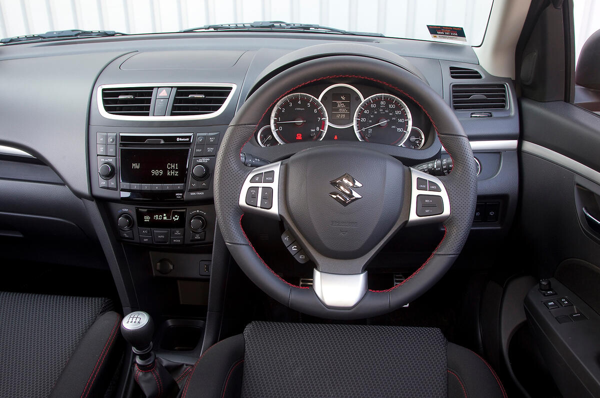 Suzuki Swift Sport dashboard