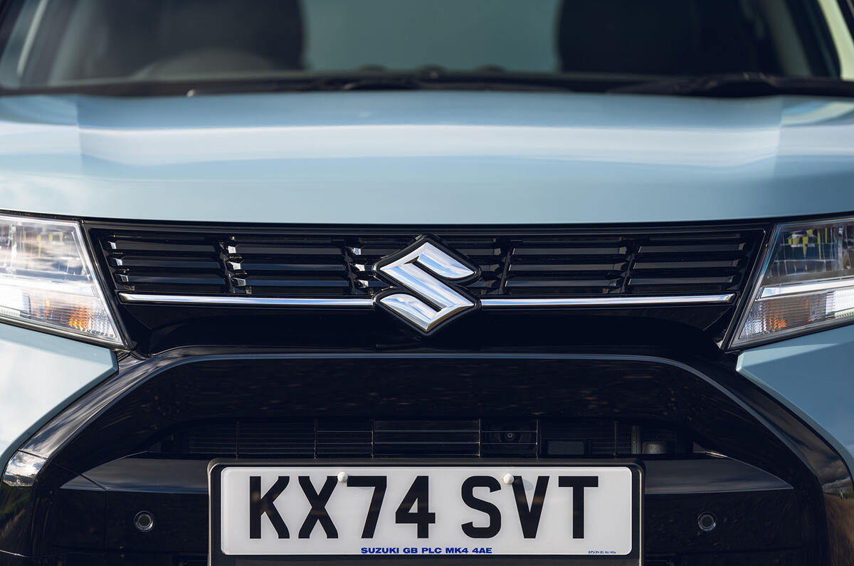 Suzuki Vitara review 2025 004 grill Suzuki Vitara review 2025 004 grill