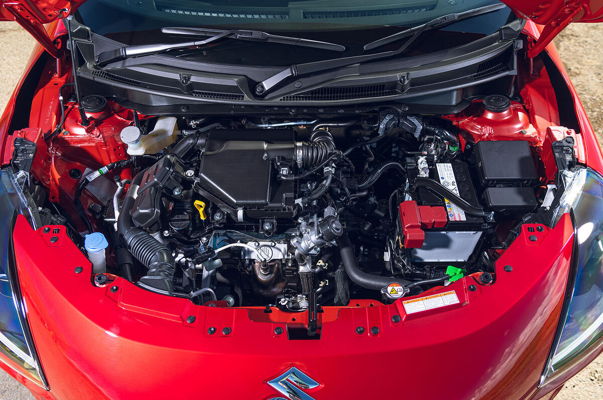 Suzuki Swift engine bay Suzuki Swift engine bay