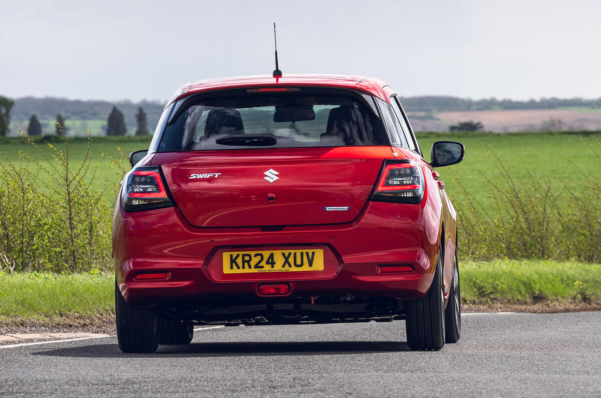 Suzuki Swift rear Suzuki Swift rear