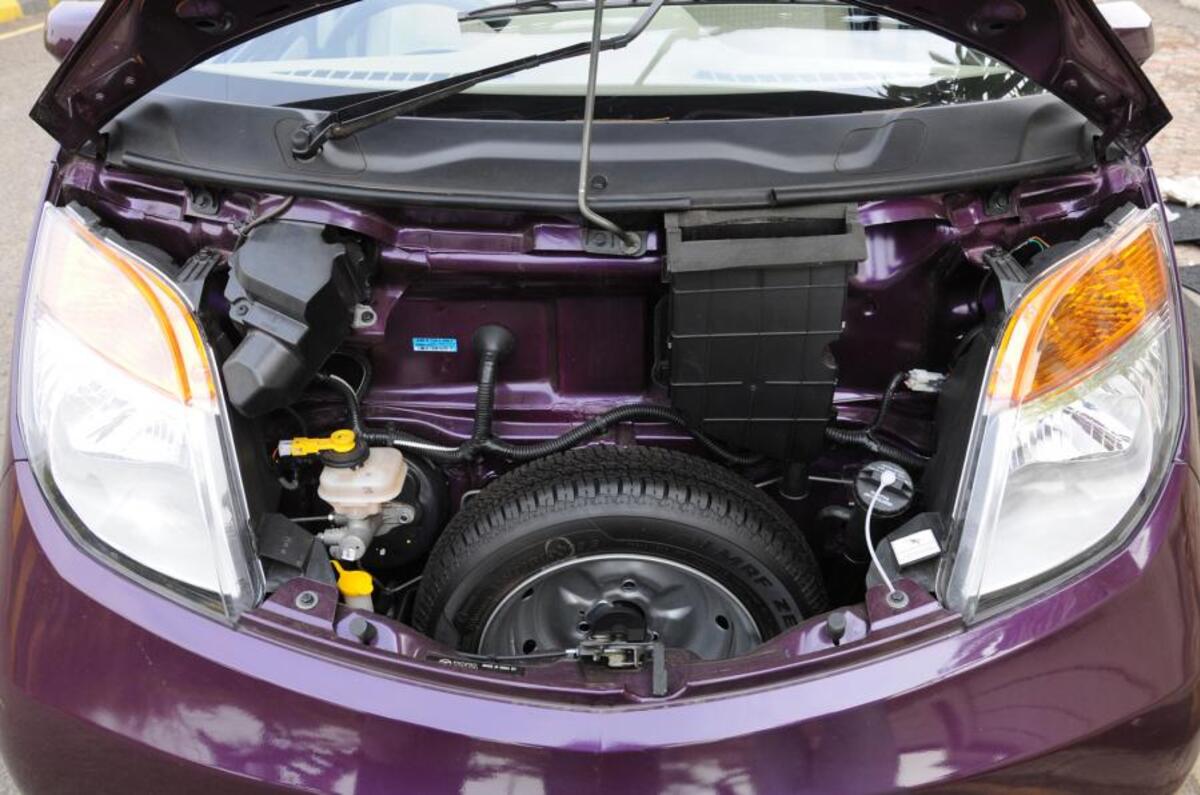 Two-cylinder Tata Nano Twist engine