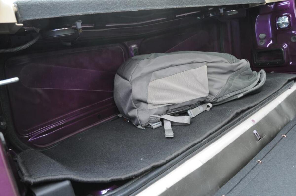 Tata Nano Twist boot space