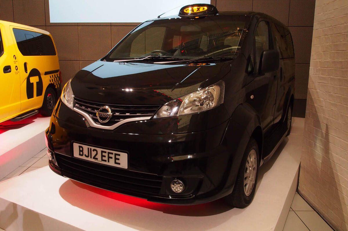 Nissan set to unveil final design for new London taxi