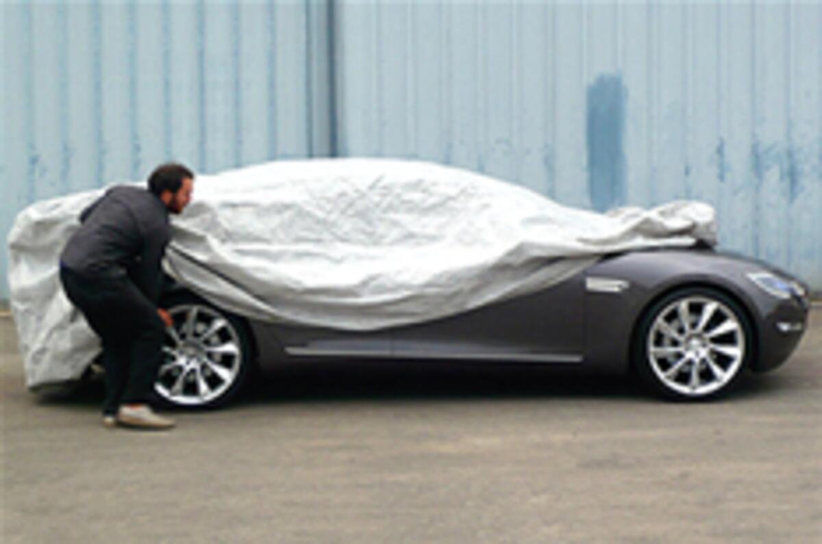 Tesla S saloon sneaks out