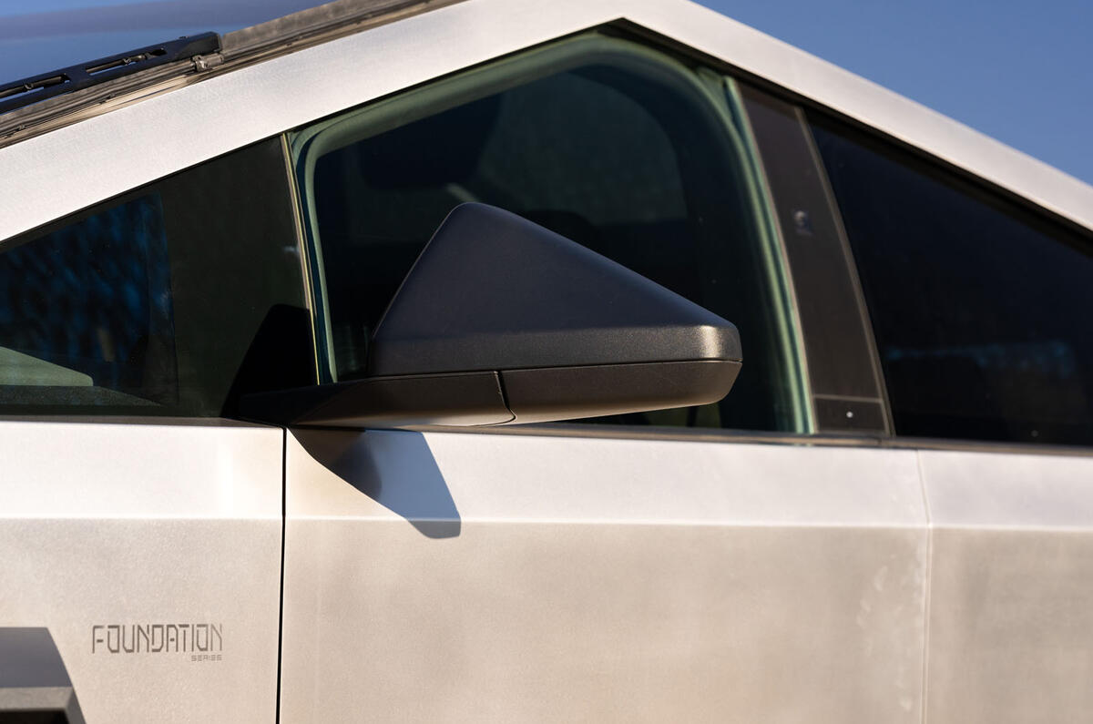 Tesla Cybertruck review 2024 11 mirror Tesla Cybertruck review 2024 11 mirror