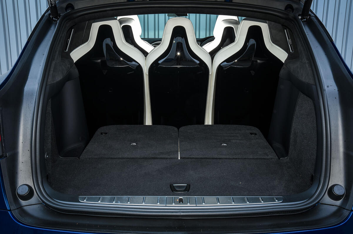 Tesla Model X boot space
