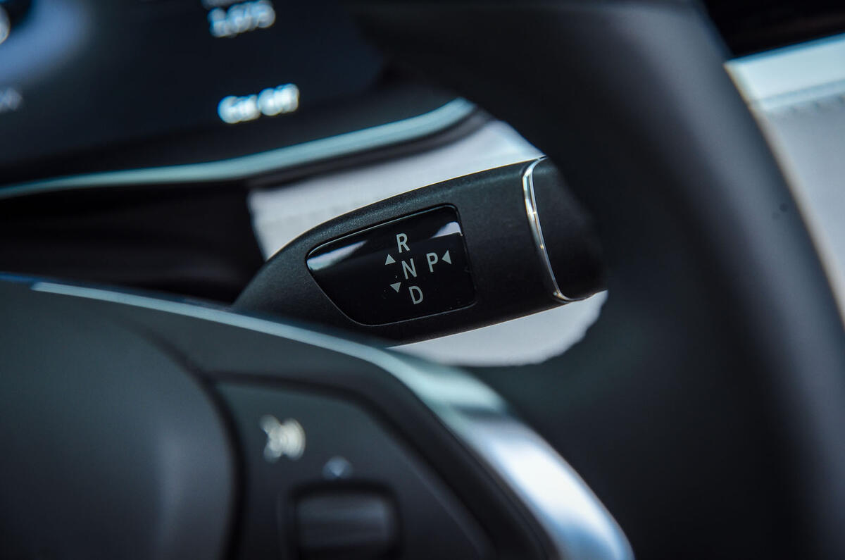 Tesla Model X gear selector