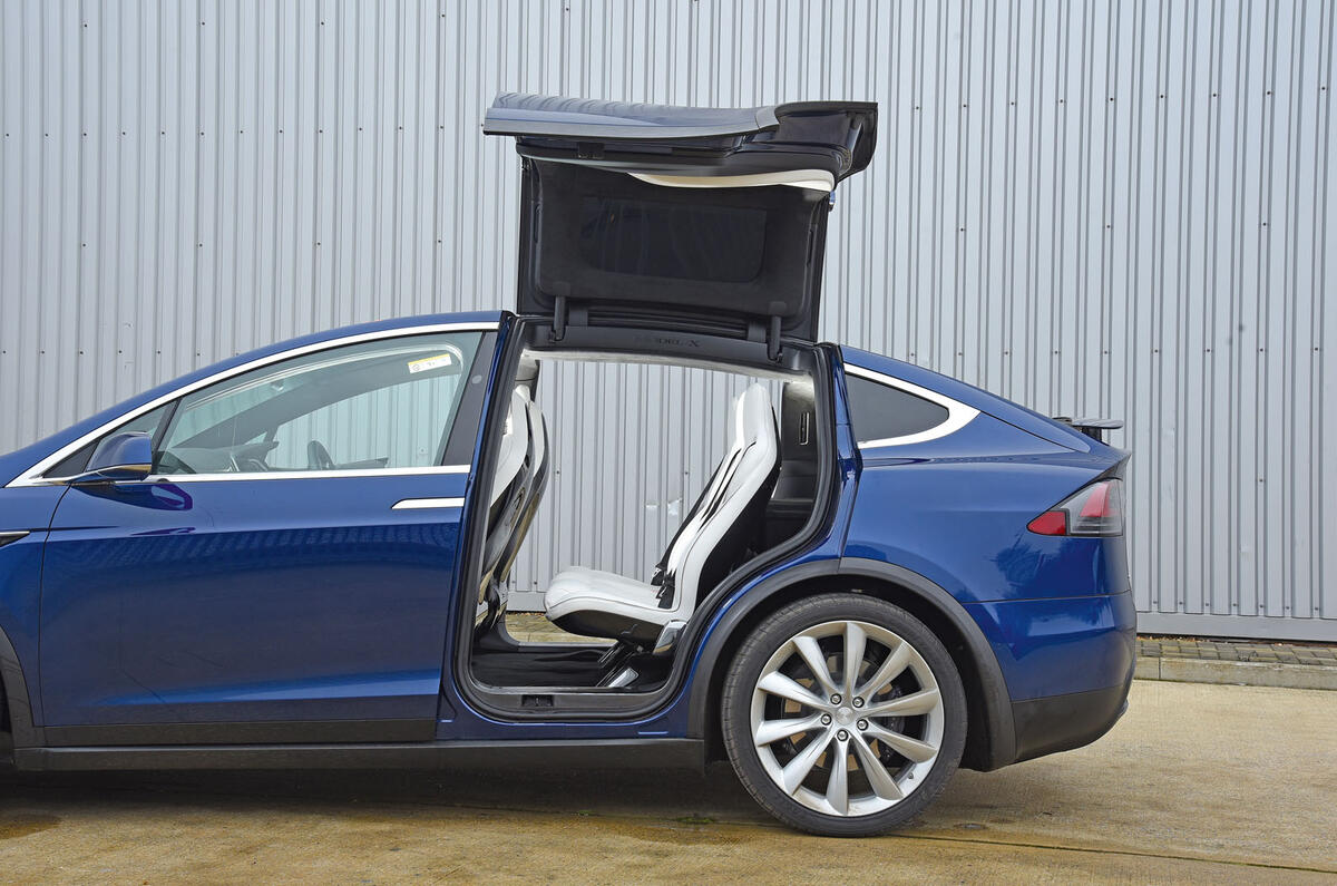 Tesla Model X rear access