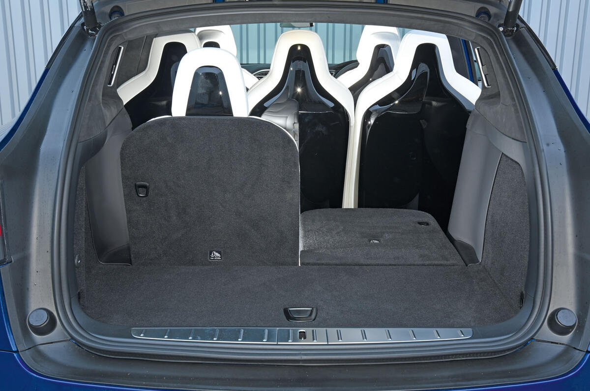Tesla Model X seating flexibility
