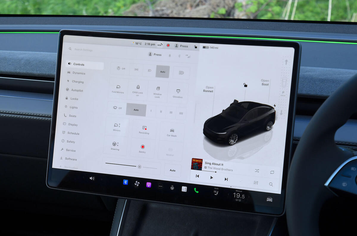 Tesla Model Y 2025 Review infotainment 9269 Tesla Model Y 2025 Review infotainment 9269