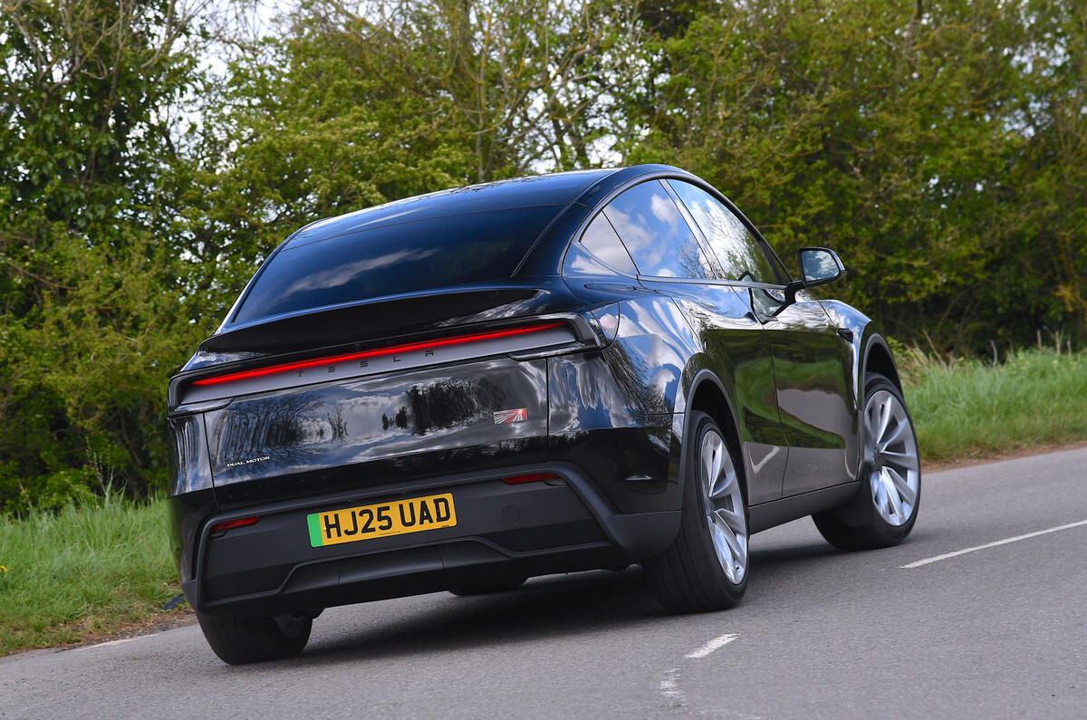 Tesla Model Y 2025 Review rear corner 9285 Tesla Model Y 2025 Review rear corner 9285