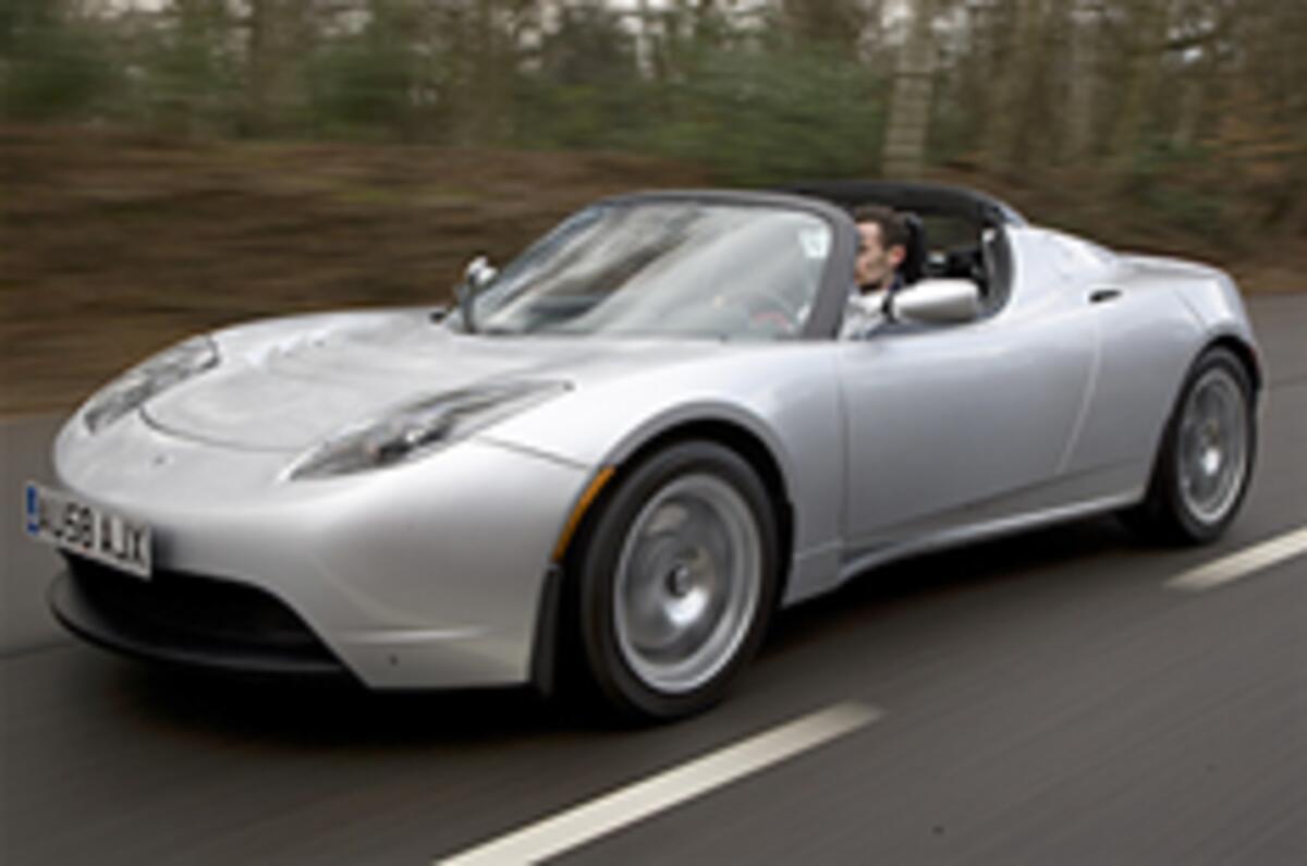 RHD Tesla on sale in 2010
