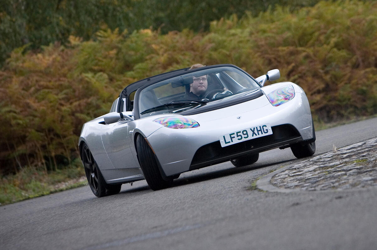 A landmark: the world’s first usable, desirable electric car 4 star Tesla Roadster