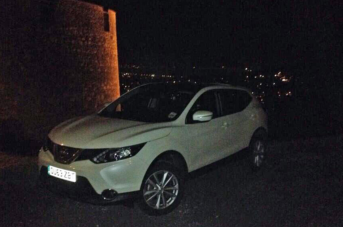 no title Nissan Qashqai from Sunderland to Istanbul, day two