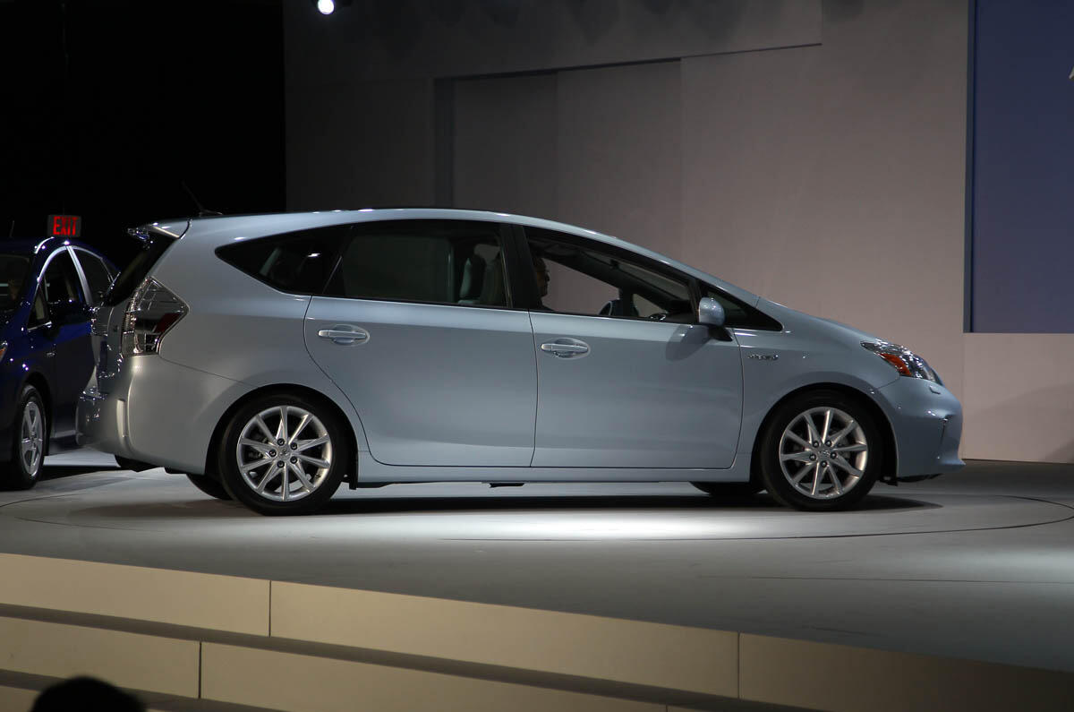 no title Detroit motor show: new Toyota Priuses