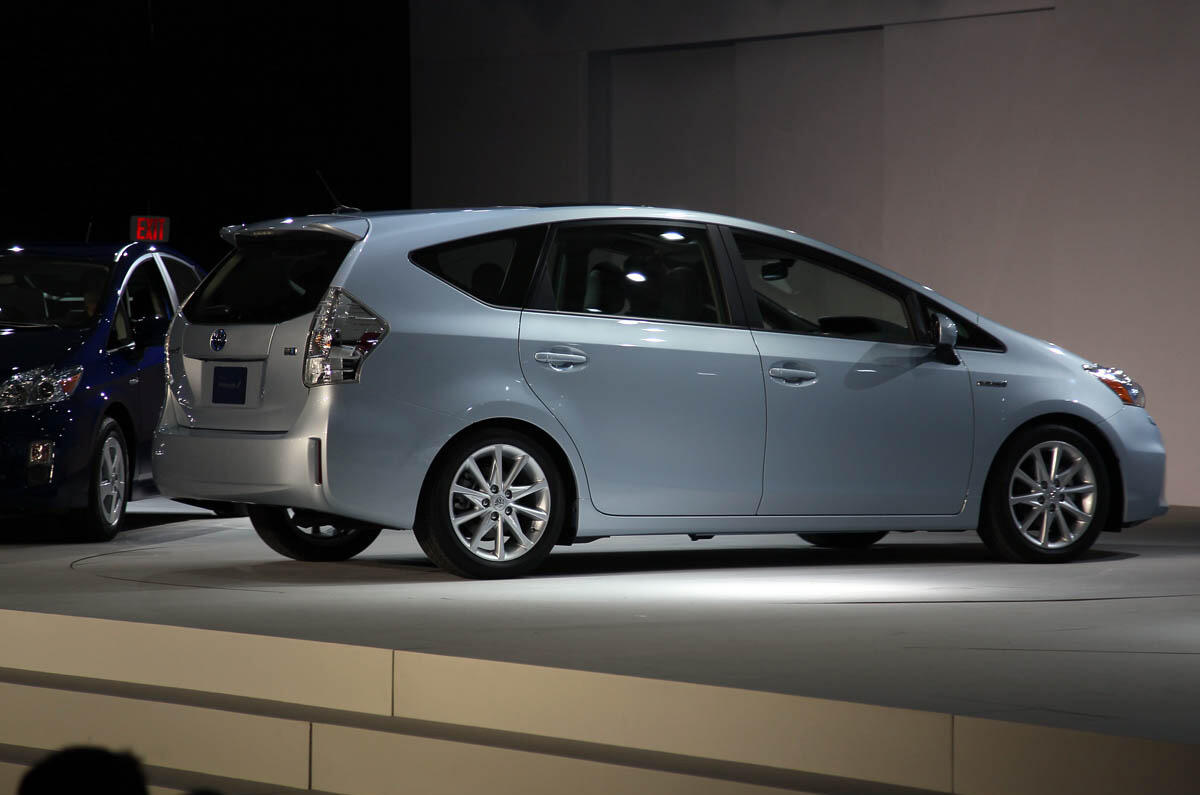 no title Detroit motor show: new Toyota Priuses