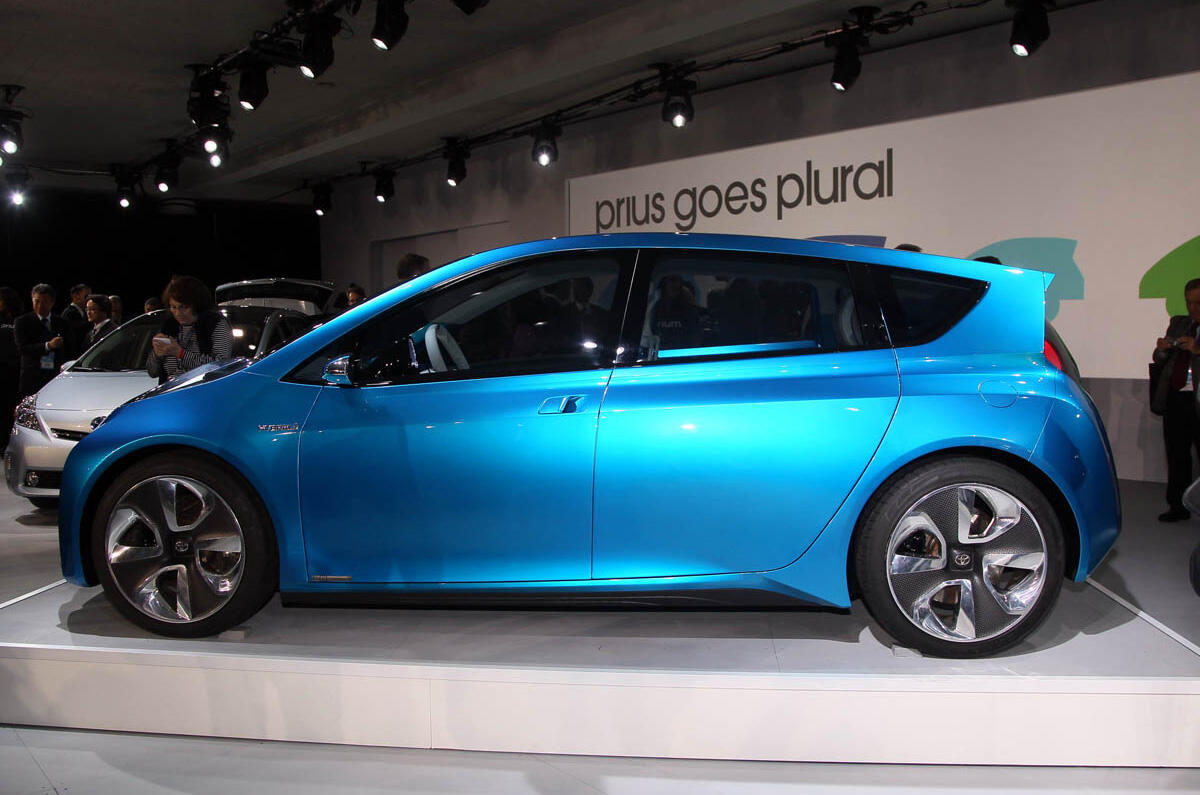 no title Detroit motor show: new Toyota Priuses