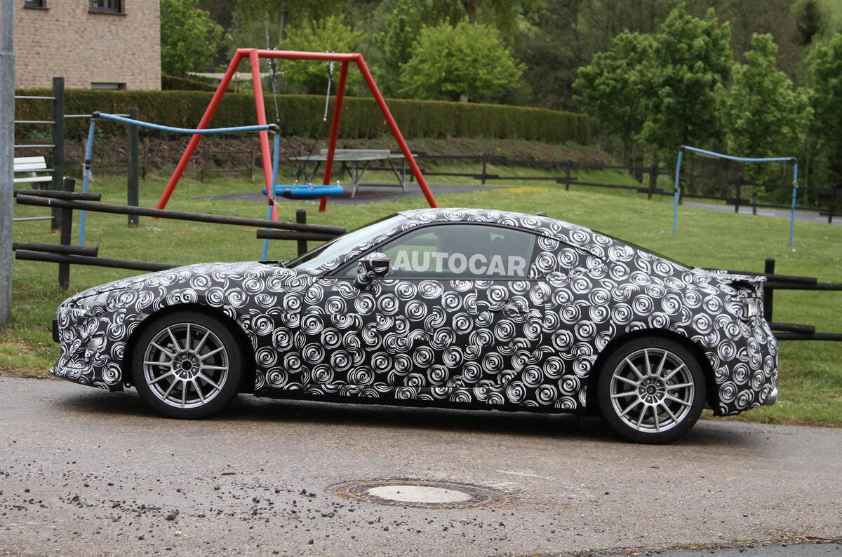 no title Toyota FT-86 spied testing