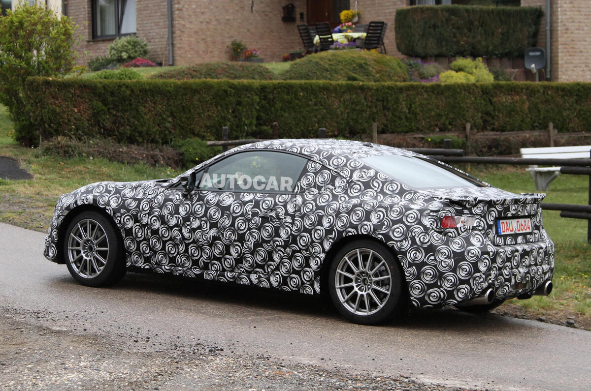 no title Toyota FT-86 spied testing