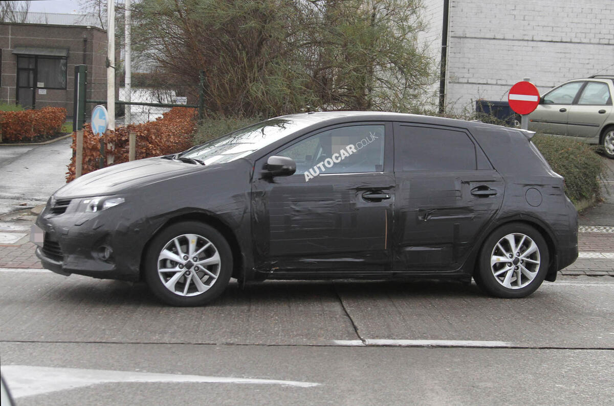 Next Toyota Auris spied