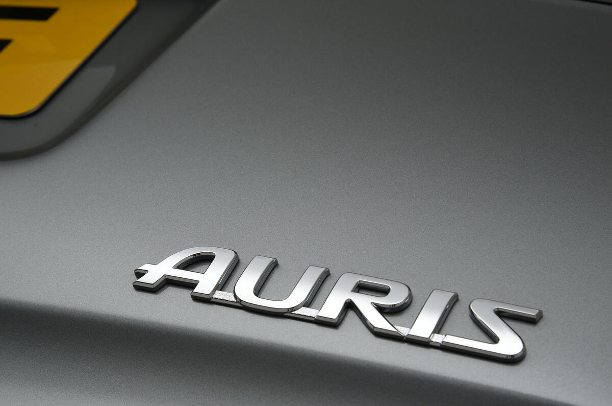 Toyota Auris Touring Sports badging