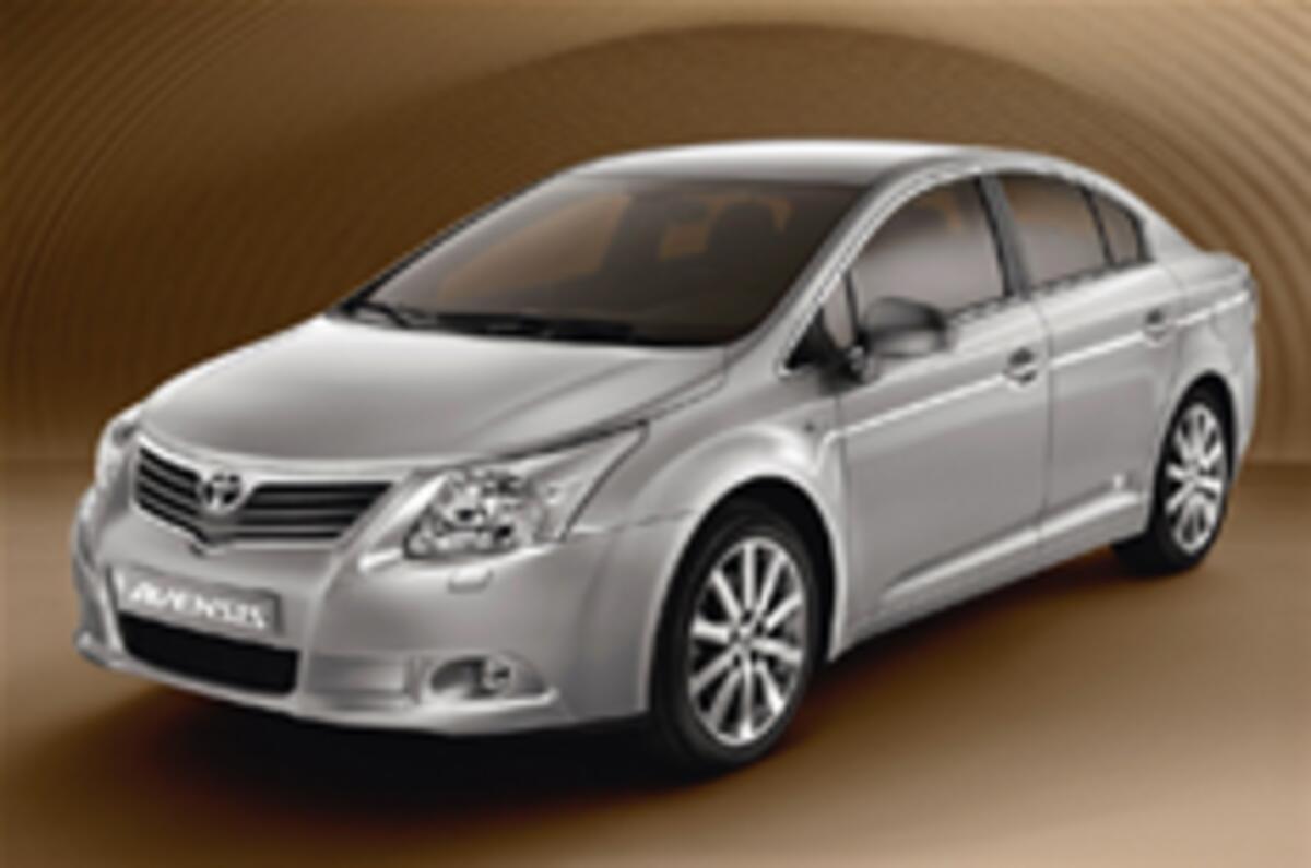New Avensis shows its face