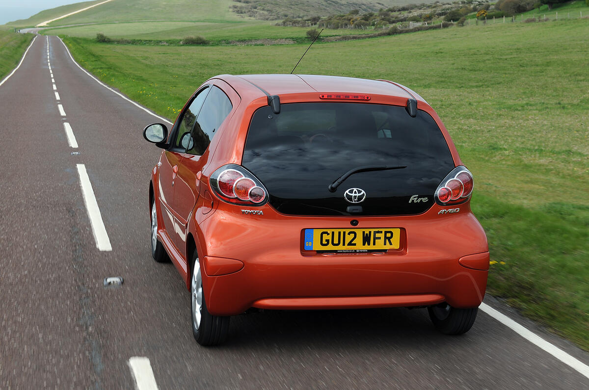 Toyota Aygo rear end