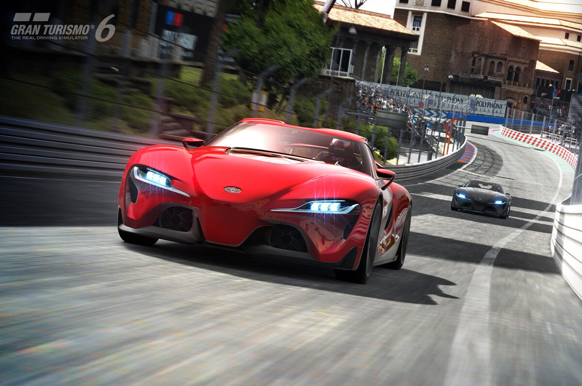 Stunning new Toyota FT-1 concept driven… virtually   