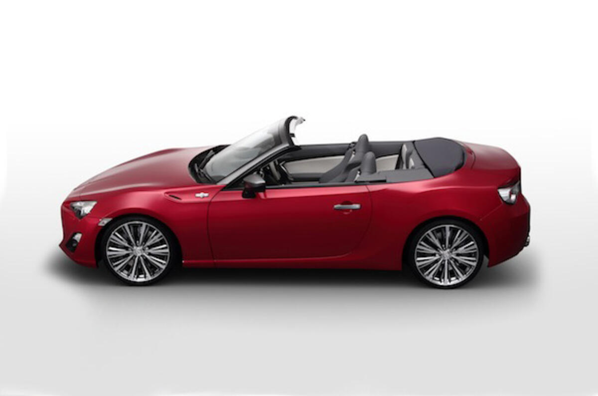 no title Toyota FT-86 Open concepts roof shown