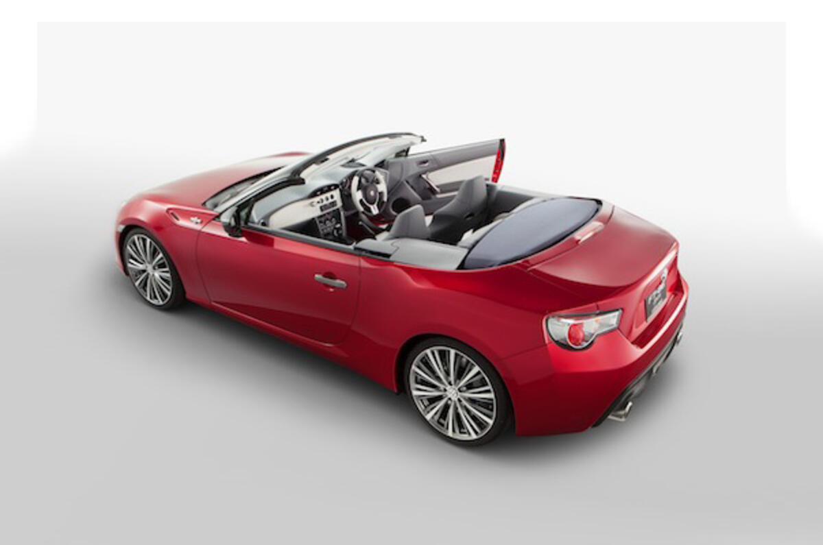 no title Toyota FT-86 Open concepts roof shown