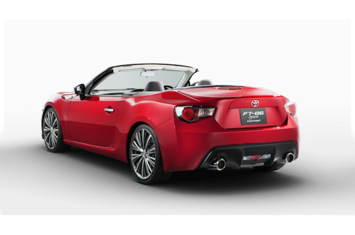 no title Toyota FT-86 Open concepts roof shown