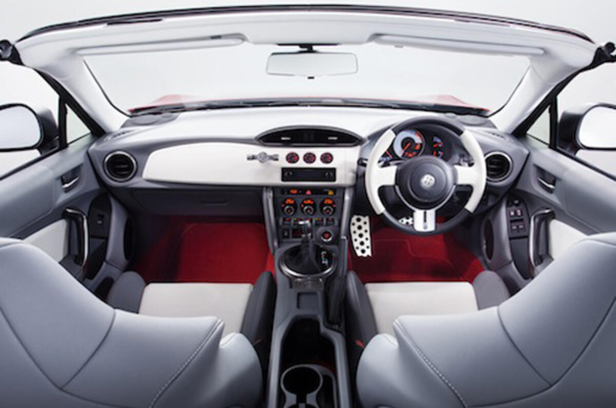 no title Toyota FT-86 Open concepts roof shown