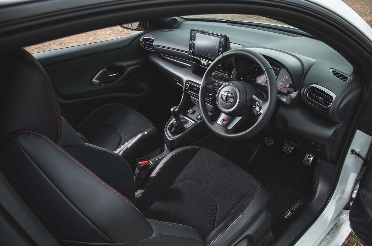 Toyota GR Yaris 2020 interior wide Toyota GR Yaris 2020 interior wide