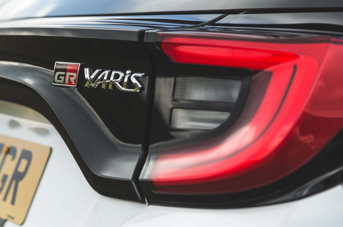 Toyota GR Yaris 2020 rear tailights Toyota GR Yaris 2020 rear tailights