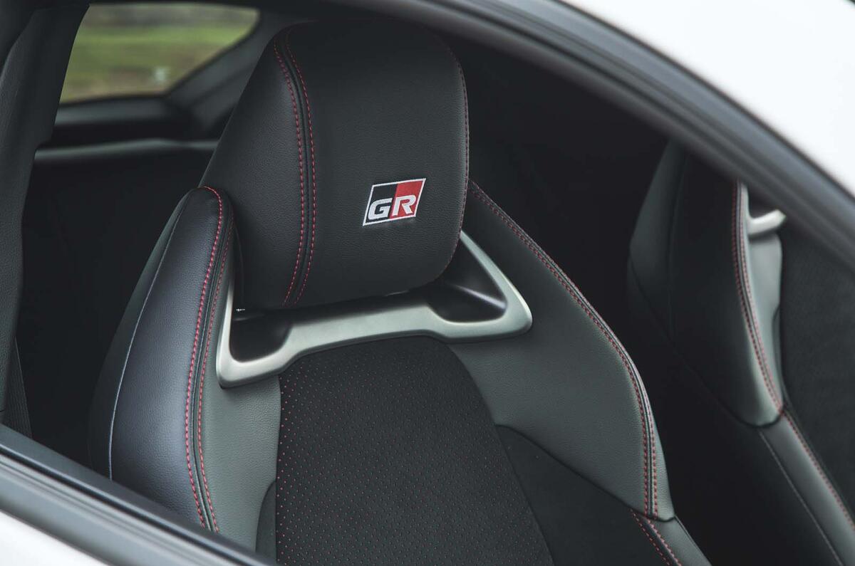Toyota GR Yaris seats interior Toyota GR Yaris seats interior