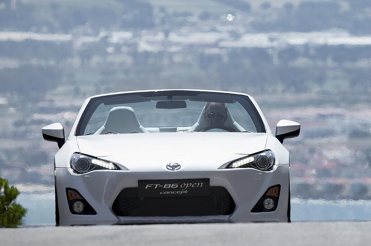 no title Toyota FT-86 Open concepts roof shown