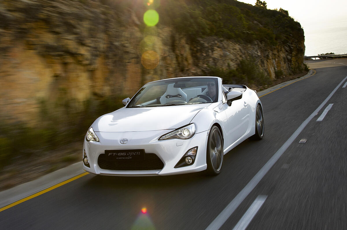 no title Toyota FT-86 Open concepts roof shown