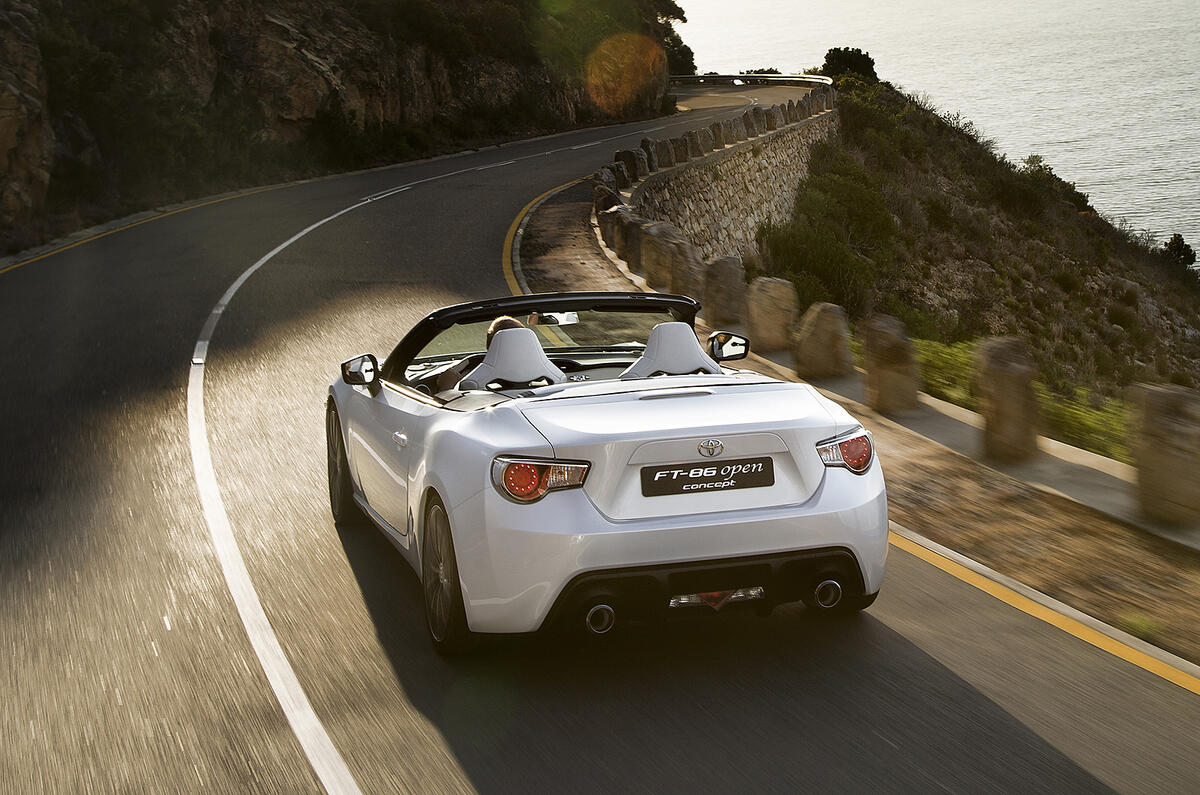 no title Toyota FT-86 Open concepts roof shown