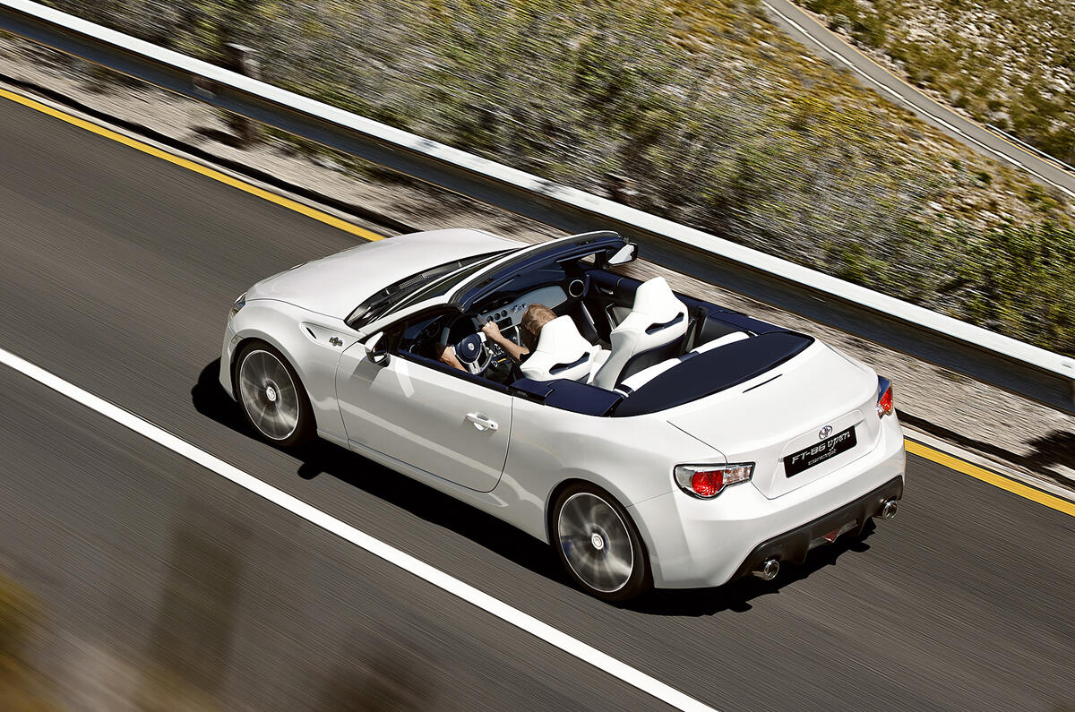 no title Toyota FT-86 Open concepts roof shown