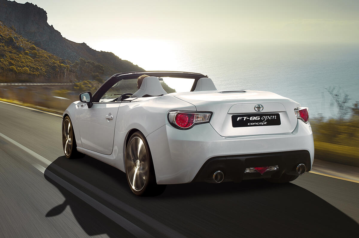 no title Toyota FT-86 Open concepts roof shown