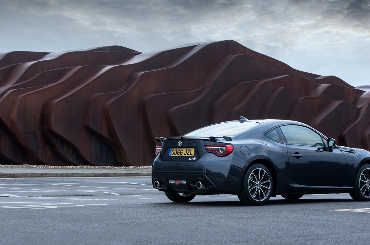 Toyota GT86 rear quarter