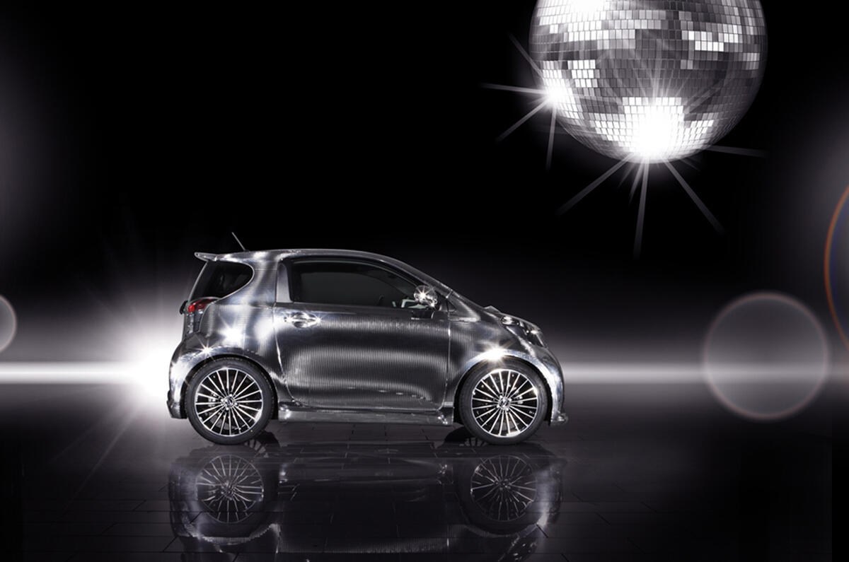 no title Toyota's one-off iQ Disco