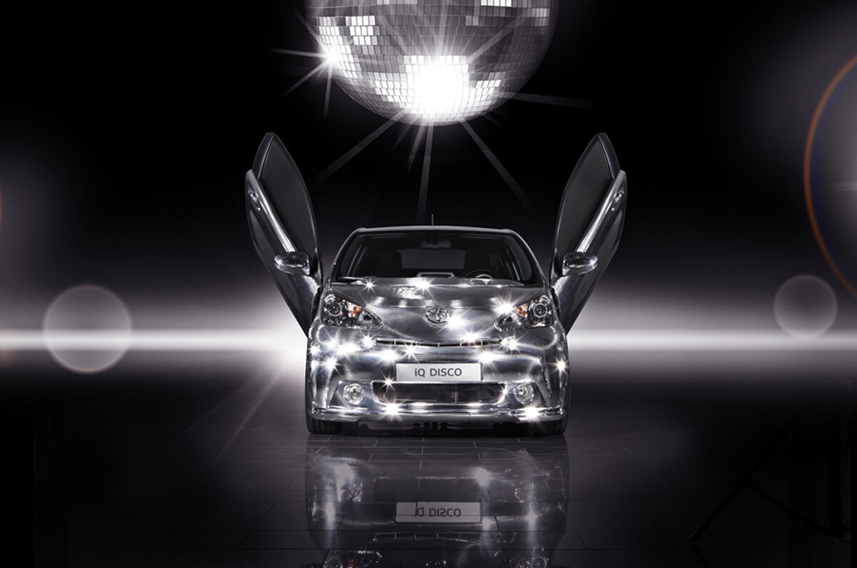 no title Toyota's one-off iQ Disco