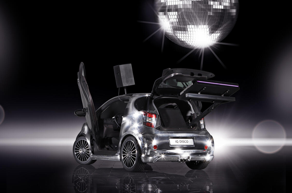 no title Toyota's one-off iQ Disco