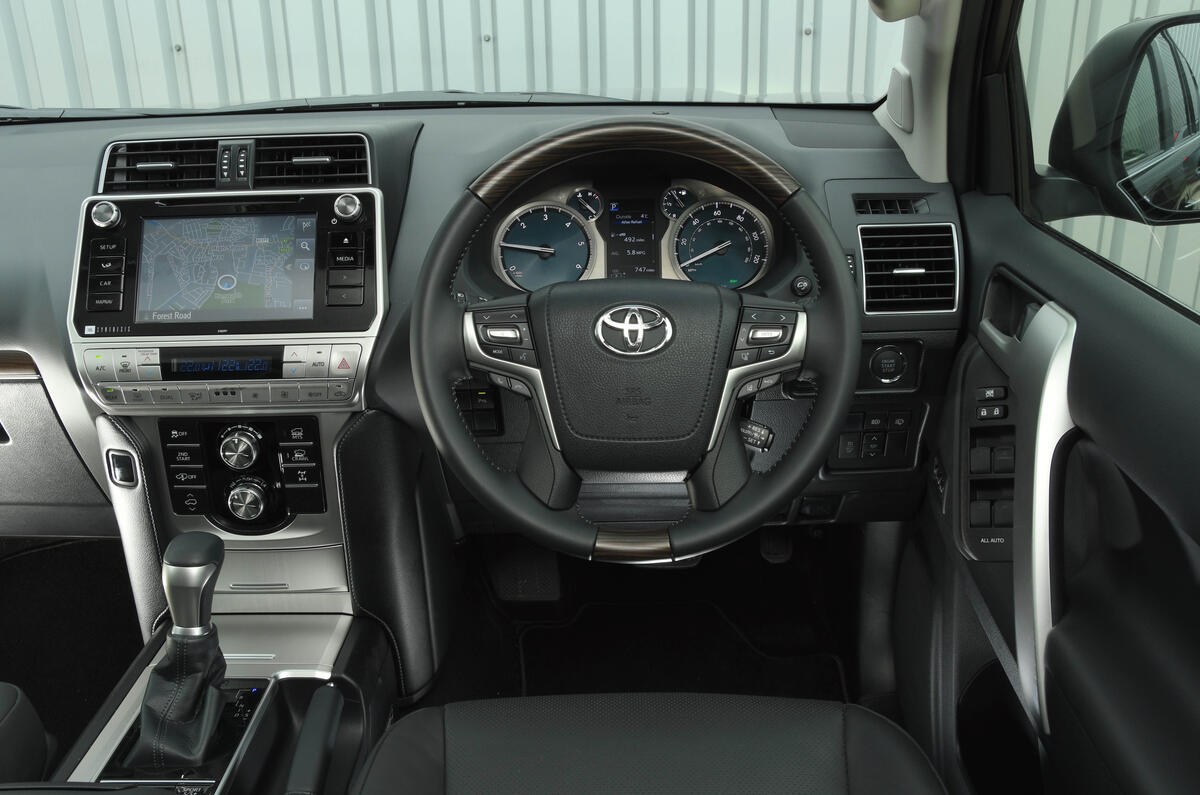 Toyota Land Cruiser 2018 review cabin