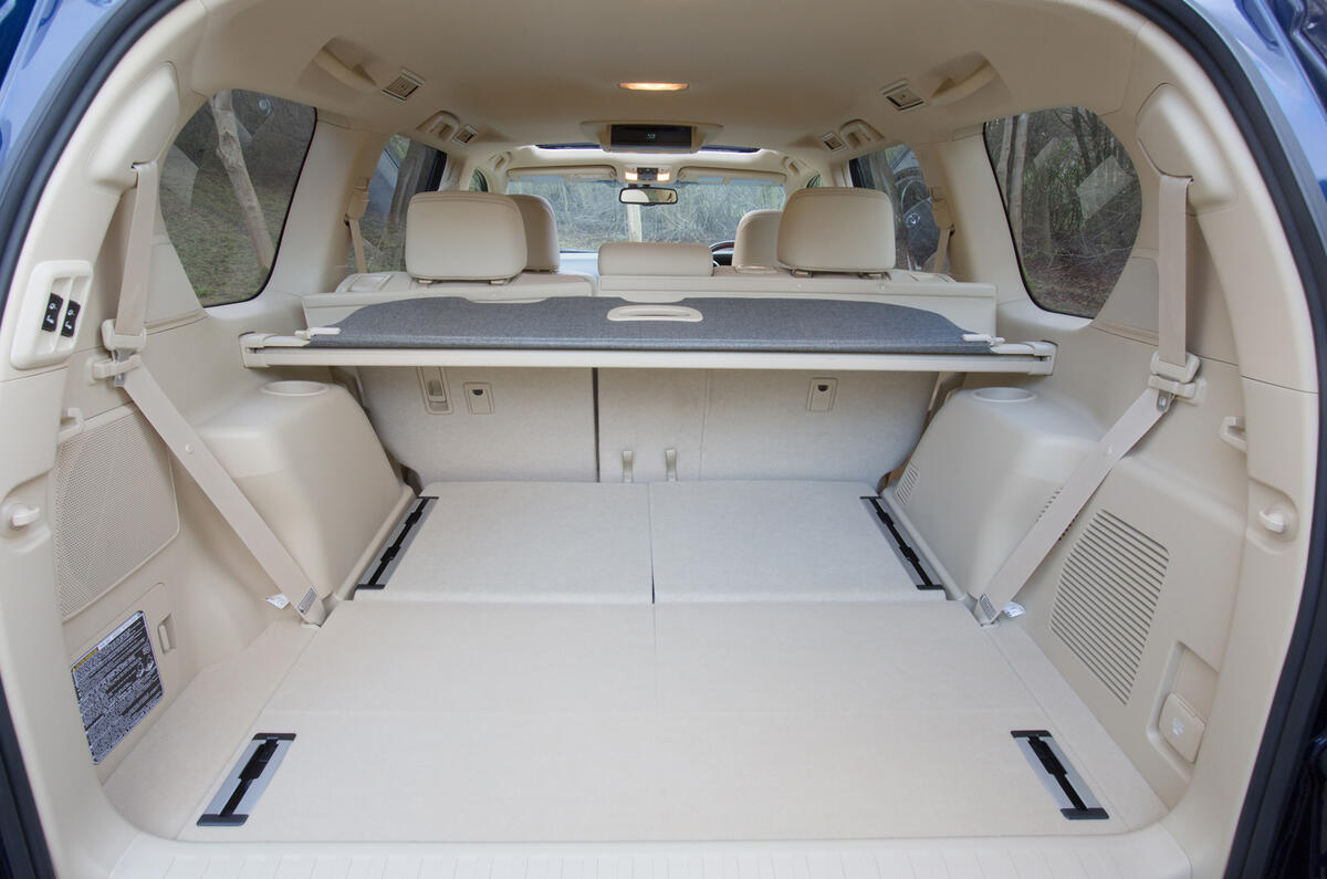 Toyota Land Cruiser boot space