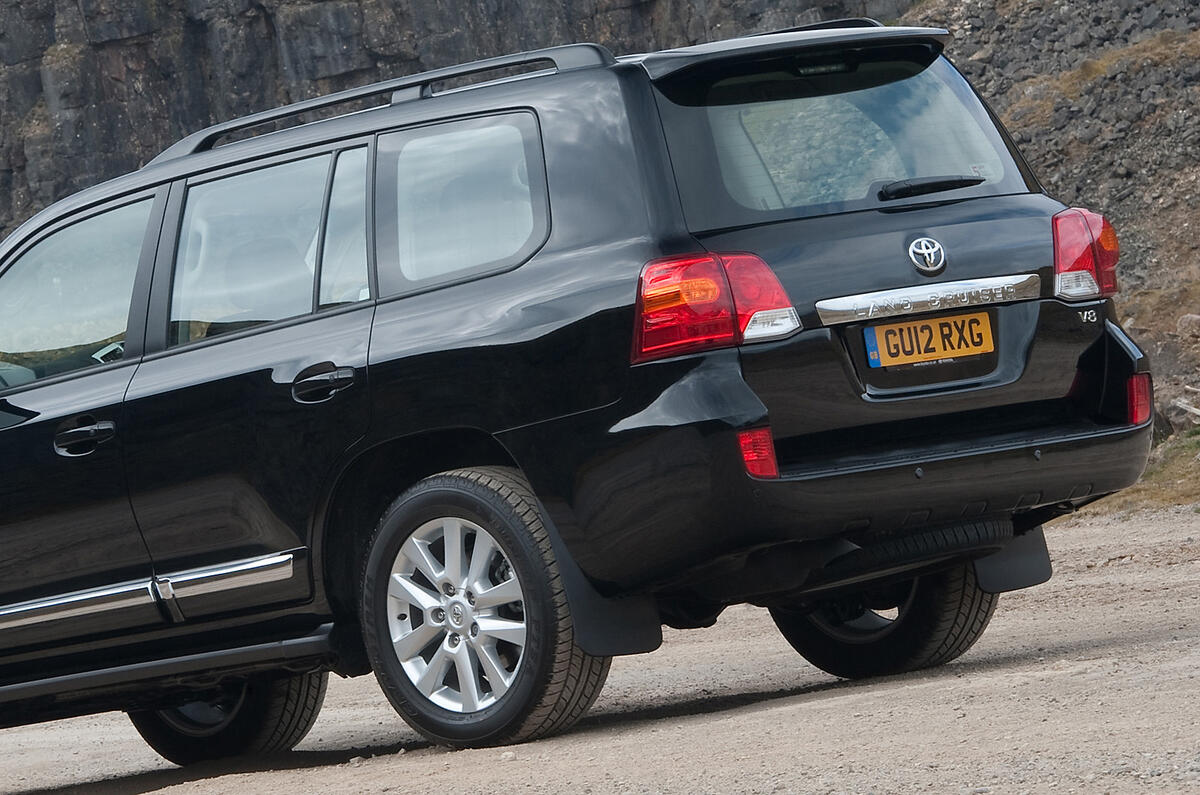 Toyota Land Cruiser rear end